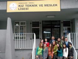 KIZ TEKNİK VE MESLEK LİSESİNİN PROJE BAŞARISI