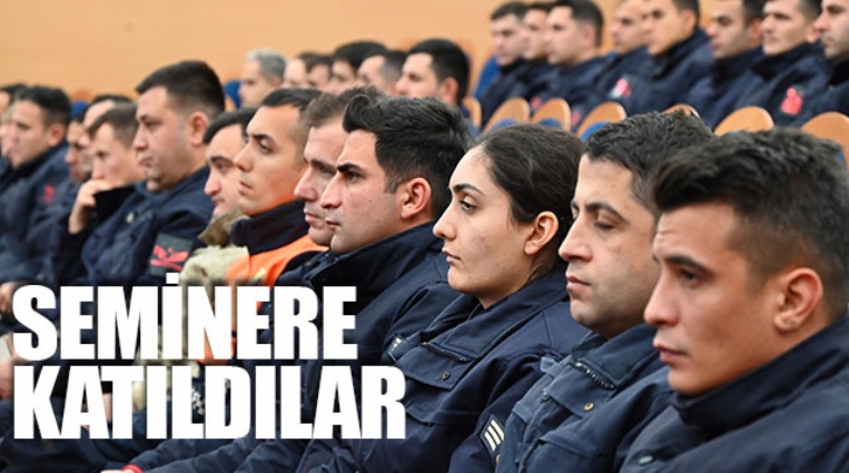 SEMİNERE KATILDILAR