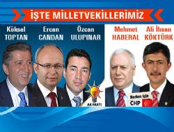 MİLLETVEKİLİ DAĞILIMI AK PARTİ -3 CHP-2