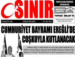 SINIR GAZETESİ 7 YAŞINDA