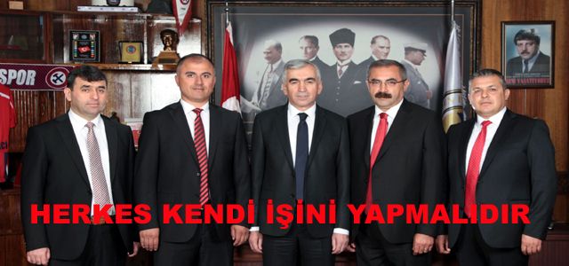 GMİS “HERKES KENDİ İŞİNİ YAPMALIDIR”