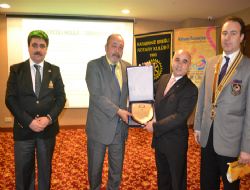 EREĞLİ ROTARY KULÜBÜNDEN MESLEK  HİZMET ÖDÜLÜ