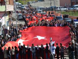 ALAPLI'DA TERÖRE LANET YÜRÜYÜŞÜ DÜZENLENDİ