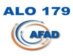 ALO 179 ACİL DURUM HATTI AÇILDI