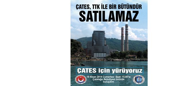 ZONGULDAK, ÇATES İÇİN YÜRÜYOR