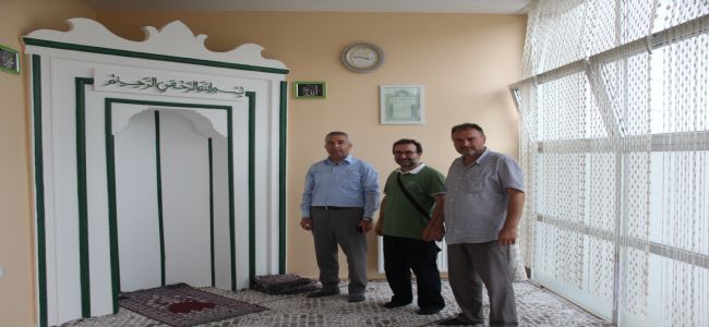 AGSİDER’DEN YÜKSEKOKUL ÖĞRENCİ YURDU MESCİDİNE MİHRAP