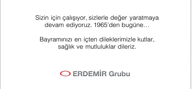 ERMEDİR'DEN KUTLAMA