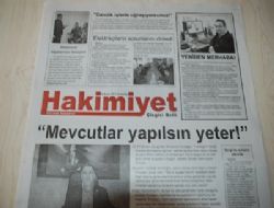 HAKİMİYET YENİDEN MERHABA DEDİ