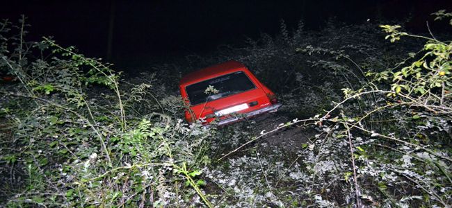 ALAPLI’DA TRAFİK KAZASI UCUZ ATLATILDI