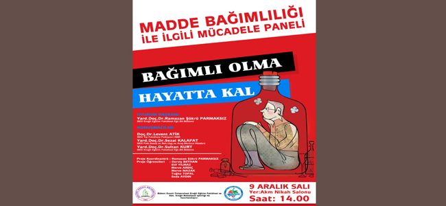 EREĞLİ’DE MADDE BAĞIMLILIĞI PANELİ