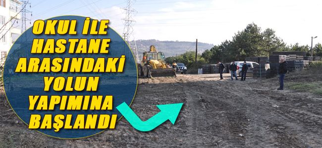 ÖĞRENCİ YOLU YAPILIYOR