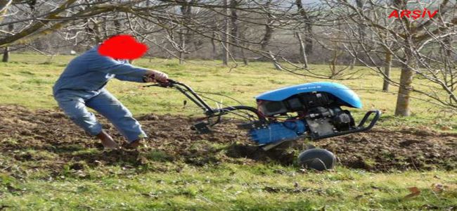 PATPATIN BIÇAKLARINA AYAKLARINI KAPTIRAN KÖYLÜ, HASTANEDE ÖLDÜ