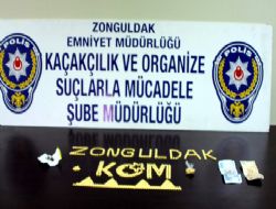 ZONGULDAK POLİSİNDEN UYUŞTURUCU OPERASYONU