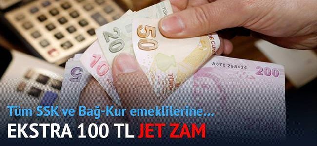 EMEKLİYE JET ZAM