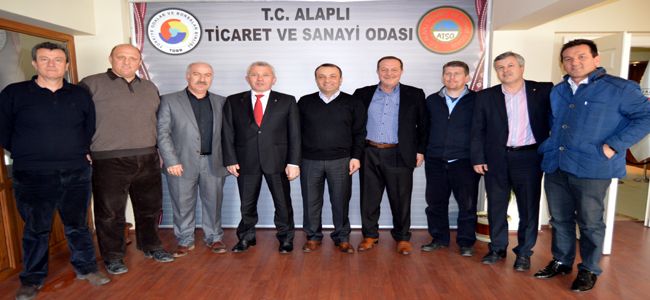 AK PARTİ ZONGULDAK MİLLETVEKİLİ ADAY ADAYI DEMİR’DEN ALAPLI TSO’YA ZİYARET