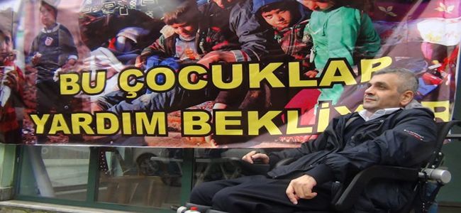 SAVAŞ MAĞDURU ÇOCUKLAR İÇİN KAMPANYA BAŞLATILDI