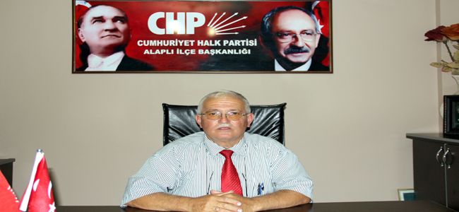 ALAPLI CHP’DE HÜSEYİN TOSUN DÖNEMİ