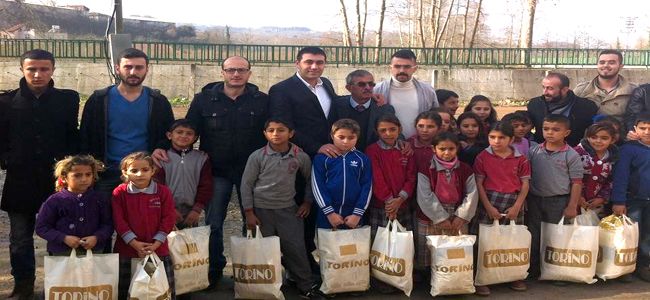 ÜLKÜ OCAKLARINDAN KÖY OKULLARINA YARDIM PROJESİ