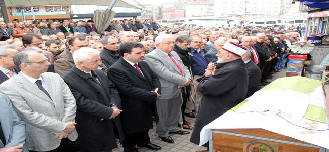 YAĞMUROĞLU, SON YOLCULUĞUNA UĞURLANDI