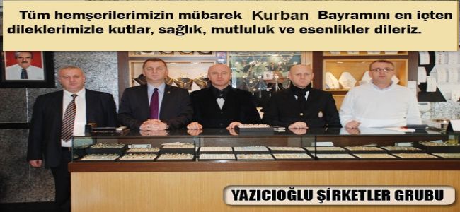 KDZ. EREĞLİ YAZICIOĞLU ŞİRKETLER GURUBU KURBAN BAYRAMINI KUTLADI